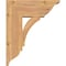 Ekena Millwork Thorton Traditional Smooth Bracket w/ Offset Brace, Western Red Cedar, 7 1/2"W x 18"D x 22"H BKT0806X18X22THR01SWR - alternate 3